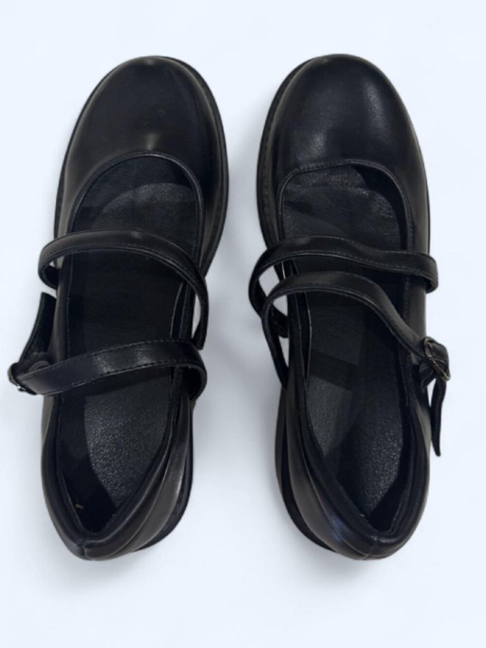 Zara Women's Size 6.5 Black Platform Scandal Heel Strap - Picture 1 of 2